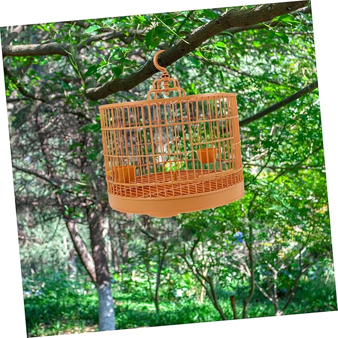 BESPORTBLE Bird Cage Hanging Cage for Parakeets Cockatiels Secure Stylish Design for Comfortable Living Space for Various Birds