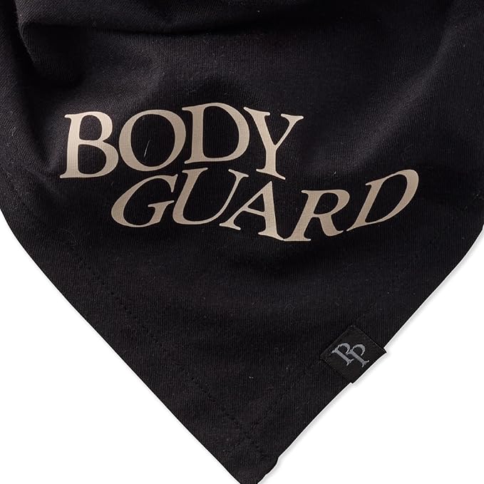 Pet Passion Bandit - THE PET Bandana 100% Organic Cotton Pet Bandanas Clothes for Small, Medium, Large Dogs, Black Sand, Medium/XL