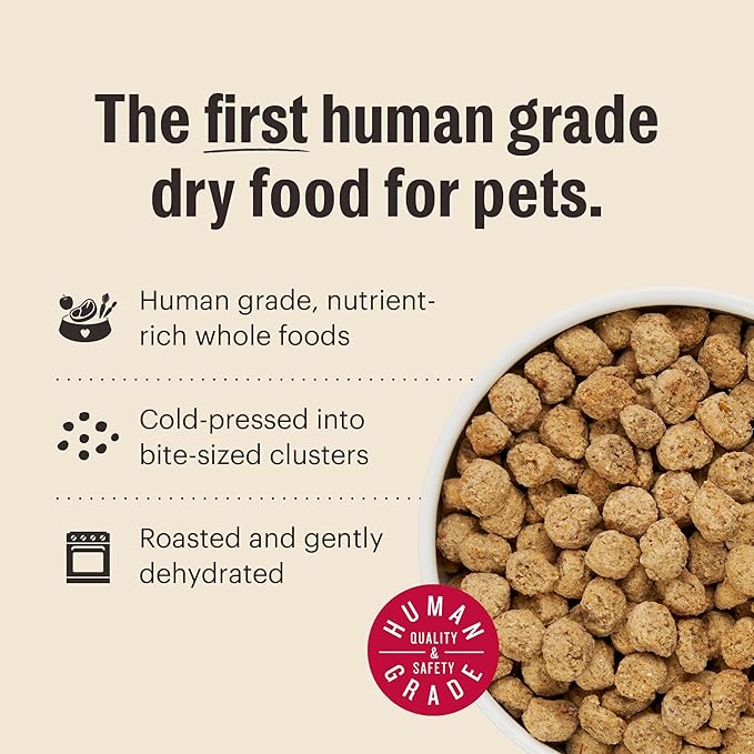 The Honest Kitchen Human Grade Essential Clusters Dry Dog Food, Whole Grain Chicken 5 lb Bag