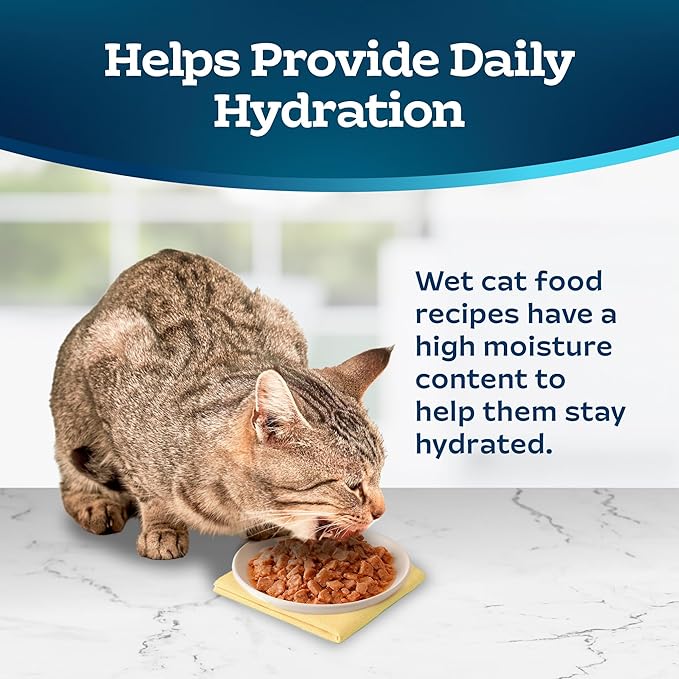 Blue Buffalo Tastefuls Flaked Wet Cat Food Variety Pack, Made with Natural Ingredients, Tuna, Chicken, Fish & Shrimp, 5.5-oz Cans (24 Count, 8 of Each)