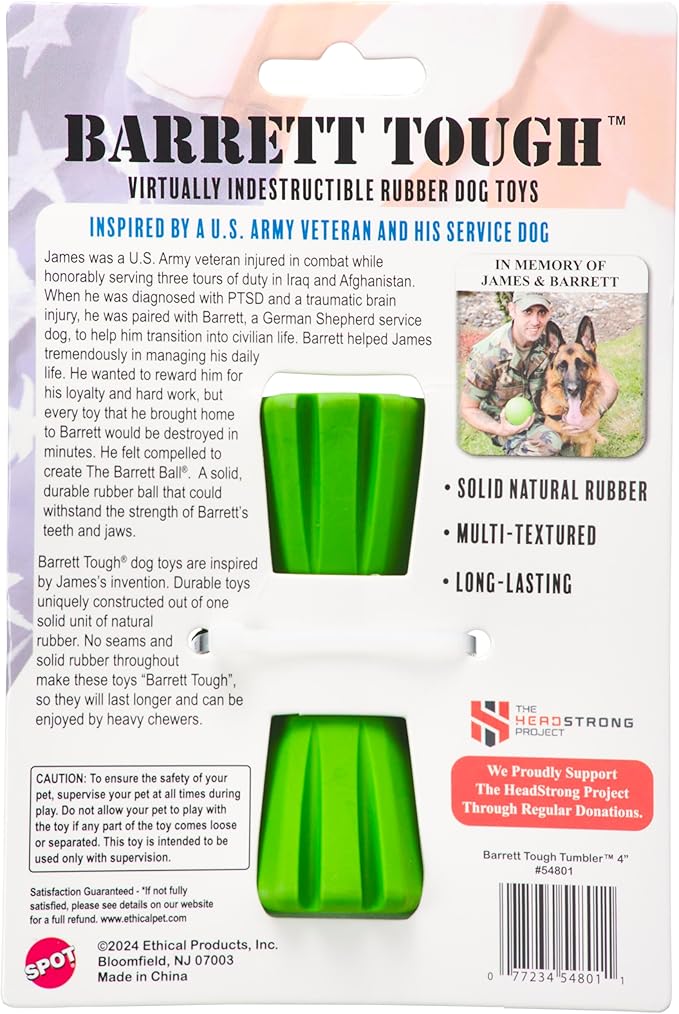 SPOT Ethical Products Barrett Tough Tumbler 4"