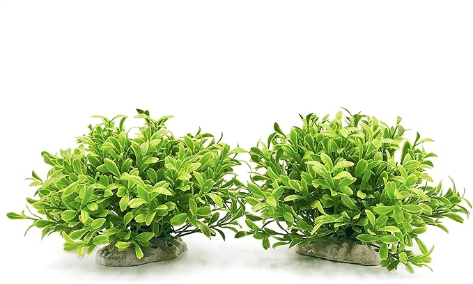 Aquarium Decorations Fish Tank Artificial Green Water Plants Made of Soft Plastic, Safe for All Fish & Pets (Style-3)
