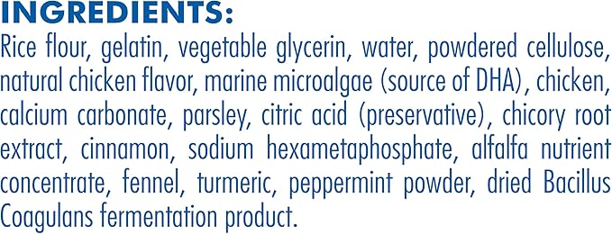 N-Bone Adult Dental Rings Chicken Flavor Dog Treats, 7 Count 9.8-oz Bag, Brown, 1 Count (Pack of 4)