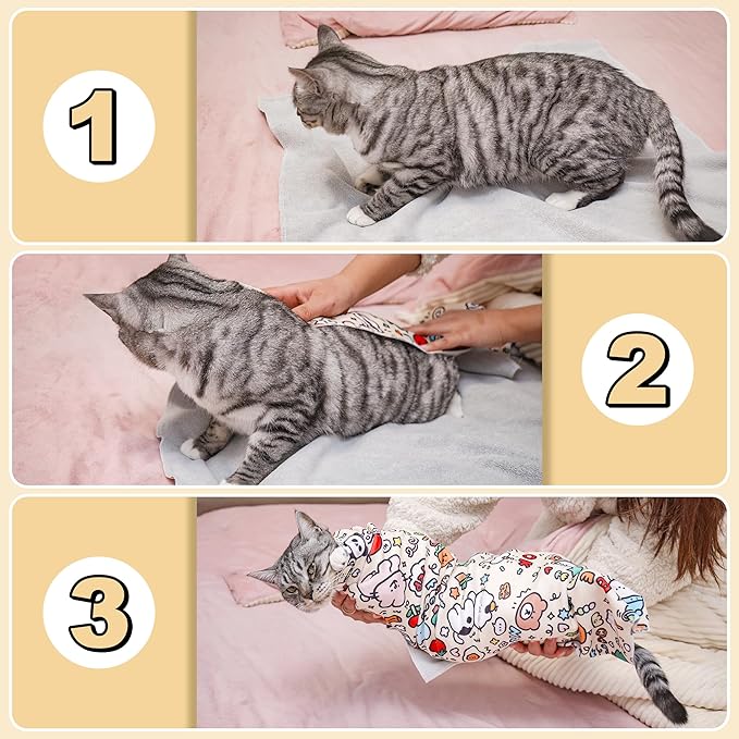 35.5''Cat Grooming Wrap,Cats Wrap for Cutting Nails,Ear Cleaning,Vet Visit Anti-Scratch Anti-Escape Restraint Swaddle,Cat Burrito Wrap XL(Within 22lbs),Small Dog Grooming Tool