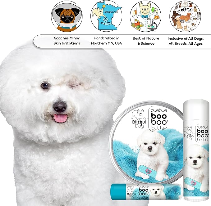 The Blissful Dog Bichon Frise Boo Boo Butter, 8-Ounce