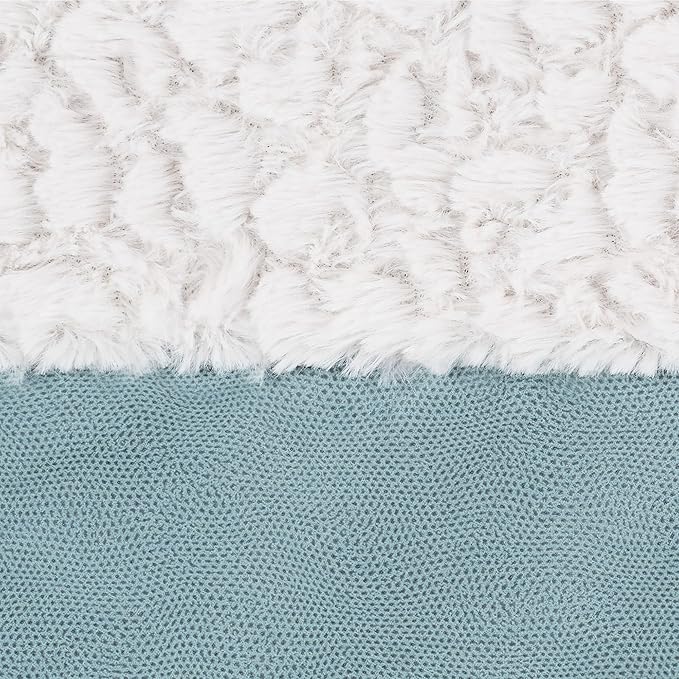 Furhaven Orthopedic Dog Sofa Bed – Memory Foam Couch with Bolsters, Textured Plush & Water-Resistant Cover, Washable Cover, Joint Support - Riverway, Jumbo