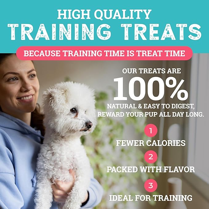 etta says! Sit Training Treats - All Natural Pork and Bacon Soft Treats for Dogs - Made in The USA - 2 Pack