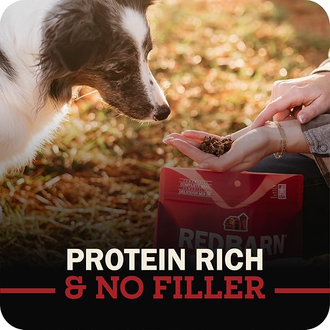 Redbarn Powerfood Air Dried Puppy Food - 93% Chicken & Chicken Organs - High Protein Non-GMO Dry Recipe to Support Healthy Growth, Development, Immunity & Digestive Health for All Breeds - 2.5 oz