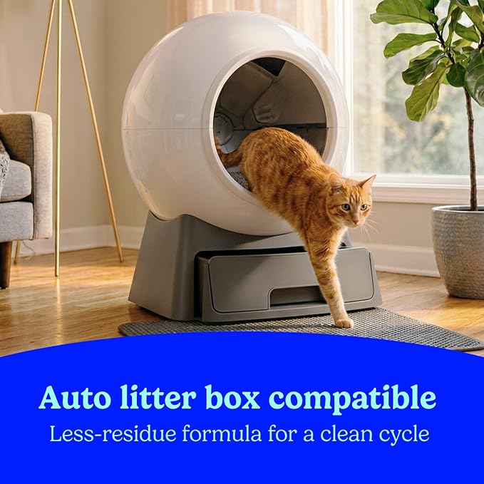 Fresh Step Advanced Clean Paws Multi Cat Clumping Cat Litter with Febreze Freshness, Low Dust, Odor Control with Ammonia Block Tech, Compatible in Automatic Litter Boxes, 37 lbs. (2 x 18.5 lb.)