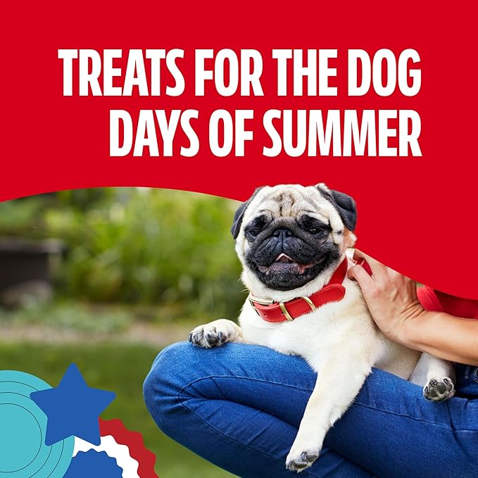 Milk-Bone Mini’s Red, White & Woof Mixed Berry Flavor, Mini Dog Treats, 12 Oz. Bag
