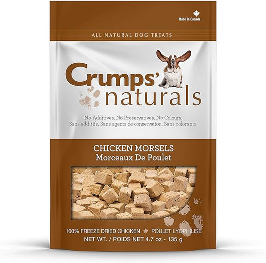 Crumps' Naturals Chicken Morsels For Pets, 4.7-Ounce