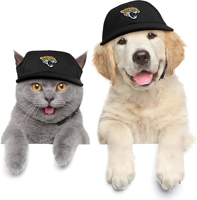 Littlearth NFL Jacksonville Jaguars Pet Baseball Hat, Size - X-Large