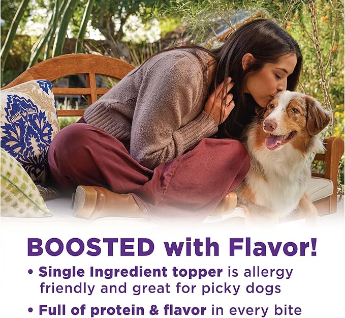 Wellness Bowl Boosters Bare,Dog Food Topper for Small,Medium,& Large Breeds,Grain Free,Natural,Freeze Dried,Turkey,4 Ounce Bag,(Pack of 2)