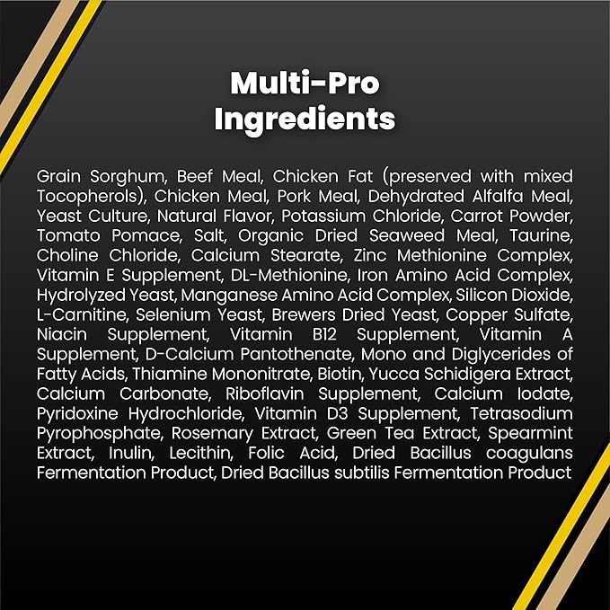 VICTOR Super Premium Dog Food – Multi-Pro Dry Canine Food – Gluten Free Dog Kibble with Beef, Chicken and Pork Protein for Normally Active Dogs – All Breeds and All Life Stages, 5 lb