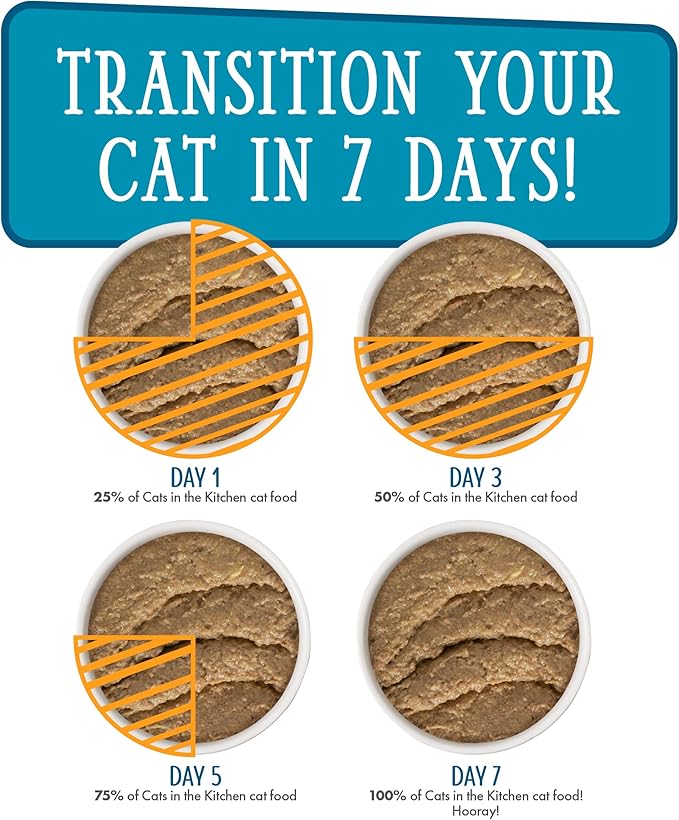 Weruva Cats in The Kitchen Slide N' Serve Grain-Free Natural Wet Pate Cat Food Pouches, Cat to The Future, 3oz Pouch (Pack of 12)
