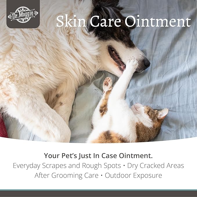 Dr. Maggie Skin Care Ointment for Dogs and Cats | Soothing Skin Support for Minor Irritated Areas | 30g/1 oz