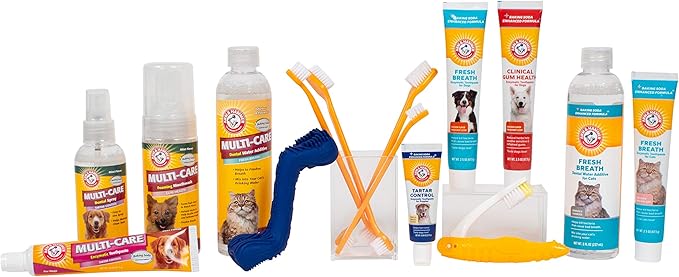 Arm & Hammer Tartar Control Dental Spray for Dogs, Mint Flavor Breath Freshener, Brushless Teeth Cleaning Oral Care with Baking Soda, Helps Reduce Plaque and Tartar Buildup, 4 Fl Oz