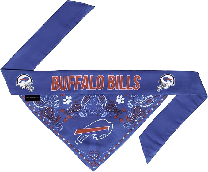 Littlearth NFL Reversible Pet Bandana - Officially Licensed Teams, Sizes XS to XL