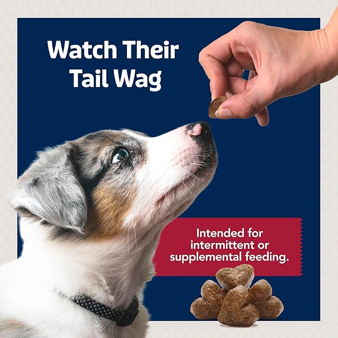 Blue Buffalo Jumbo Bits, Soft & Chewy Anytime Treats, Beef Recipe, Natural Dog Treats Mineral Enhanced for Flavor, 11 oz. Bag