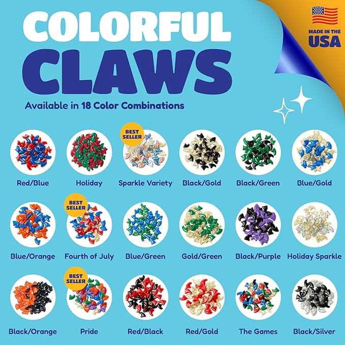 Soft Claws Nail Caps for Cats Made in USA - 40 Cat Claw Caps for 4-6 Weeks of Protection - Long-Lasting Cat Scratch Deterrent for Furniture - Orange, Small