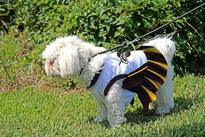 Pets First NBA Cleveland Cavaliers Cheerleader Dress, Small