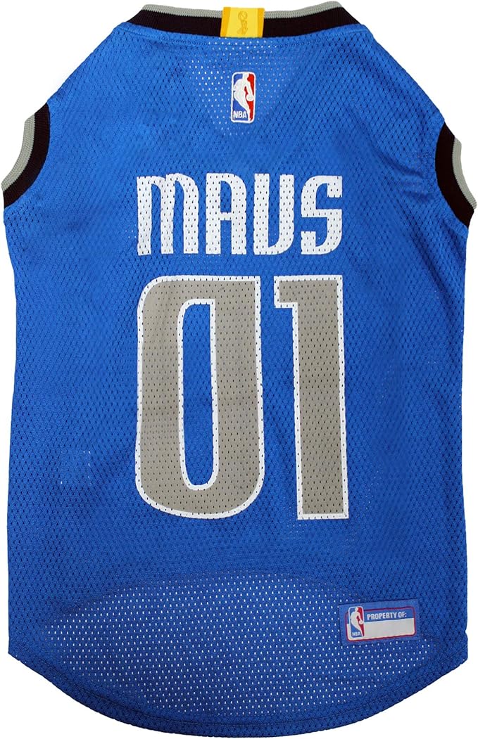 Pets First NBA DALLAS MAVERICKS DOG Jersey, X-Small - Tank Top Basketball Pet Jersey
