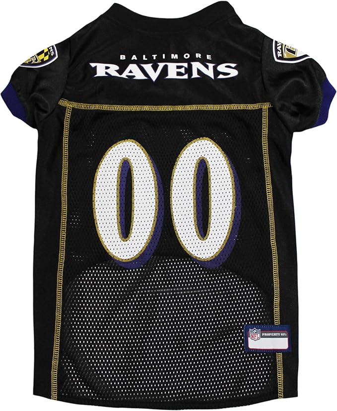 Baltimore Ravens Pet Striped Jersey