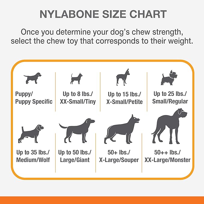 Nylabone Reach and Clean Chew Toy Bacon Large/Giant (1 Count)
