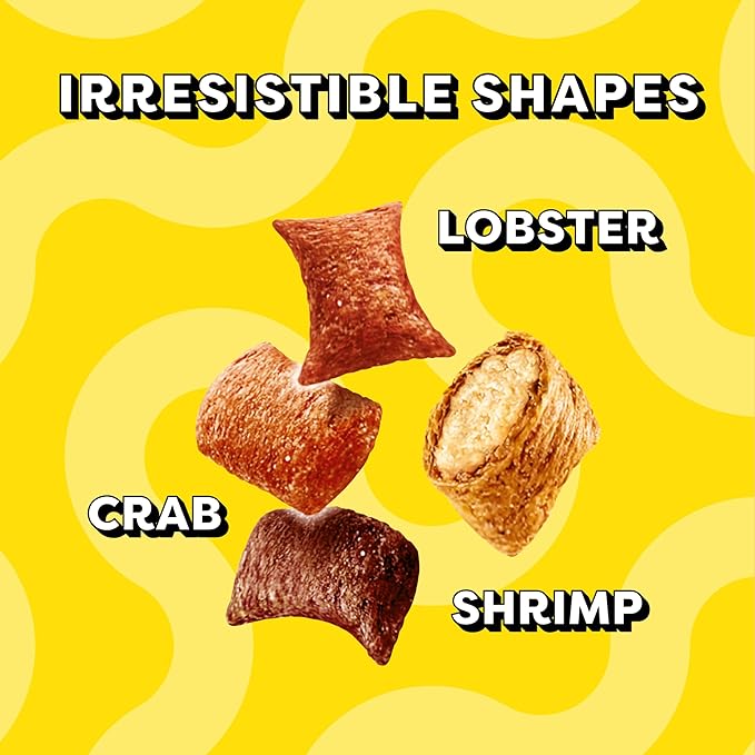 Temptations Cat Treat ShakeUps, Crunchy and Soft Cat Treats, Crustacean Celebration, 2.47 oz. Pouches (Pack of 12)
