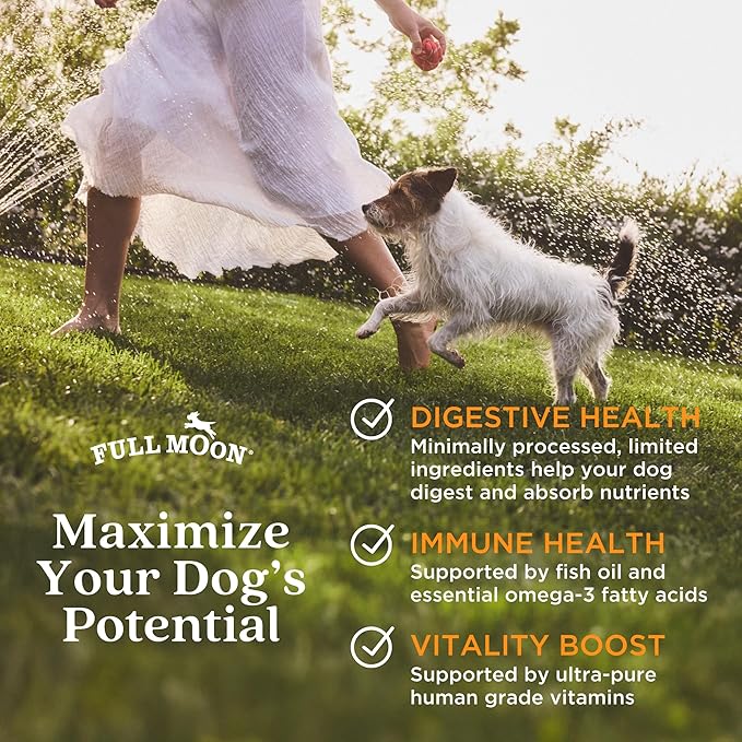 Full Moon Pure Protein Air Dried Dog Food | Homestead Turkey Recipe 1lb