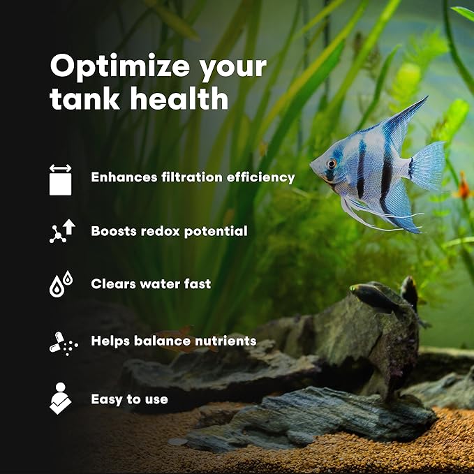 Brightwell Aquatics RedoxIclean Organic Waste Cleaner and Redox Enhancer Improves Water Clarity Filtration and Breakdown in Freshwater Marine Aquariums, 20L