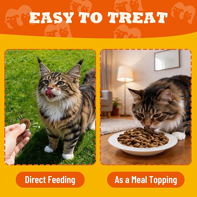 9 oz Hairball Control Treats Cat Grass for Indoor Cats Cat Constipation Cat Grass Treats Chicken Flavor Cat Training Treats Cat Treats for Indoor Cats