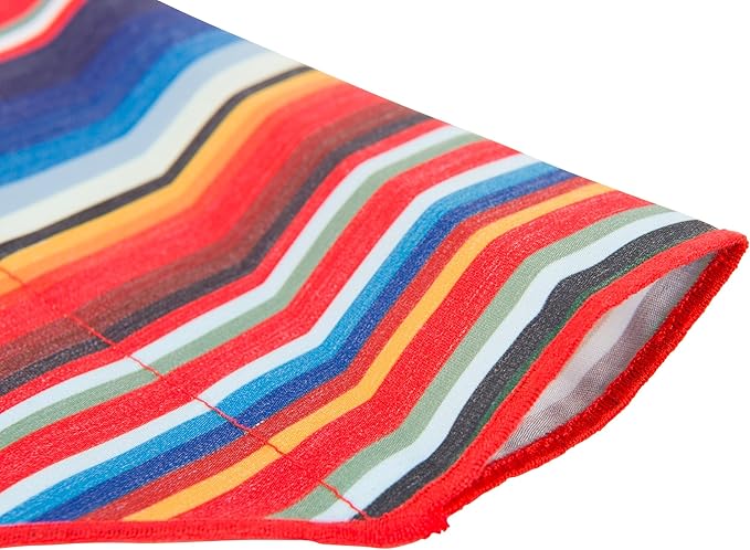 Hooey Nomad Dog Bandana, Polyester Dog Bandana with Graphic-Inspired Prints, Serape Tijuana