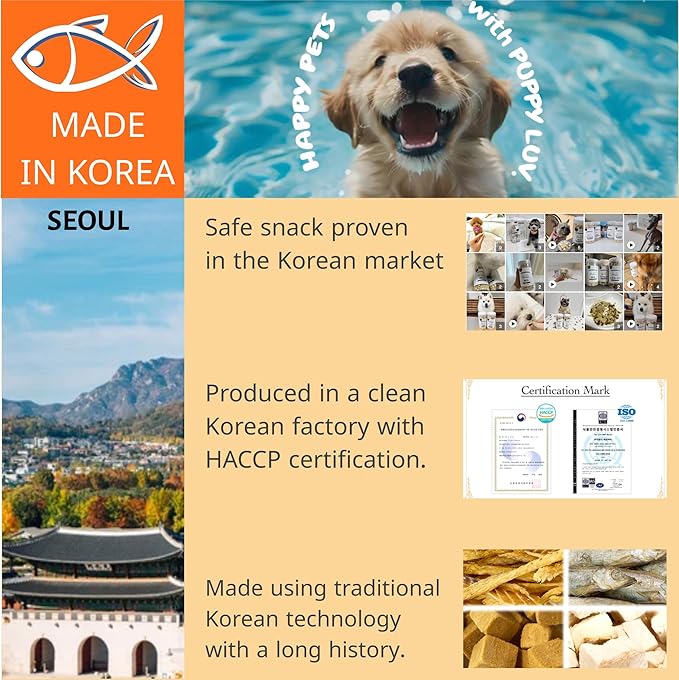 Puppyluv Treat - Freeze Dried Salmon Dog & Cat Treats, Wild Caught, Single Ingredient, High Protein, Omega 3/6/9, Grain Free, Gluten Free, 3.0oz