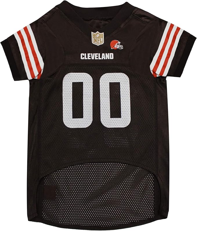 NFL Cleveland Browns Dog Jersey - Medium, Football Jersey Costume for Dogs