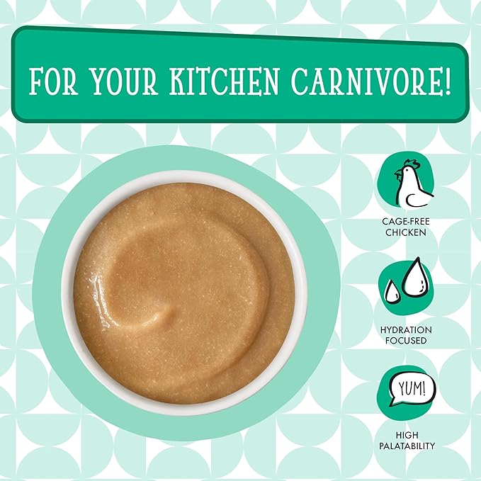 Weruva Cats in the Kitchen Pantry Pours, Chicken and Tuna Bisque, 1.4oz Pouch, Pack of 12