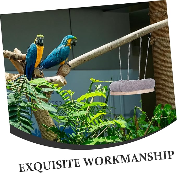 Sosoport Bird Cage Hammock for Parakeets and Small Birds Cozy Winter Nest for Cockatiels and Conures Soft and Comfortable Hanging Bed Health- for