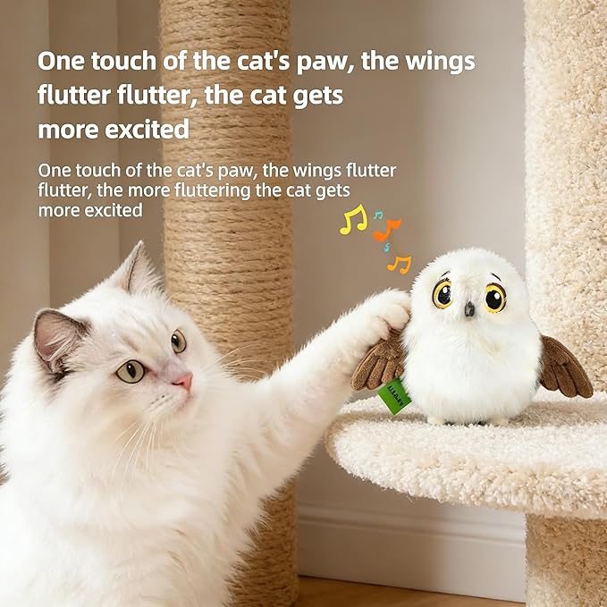 Pet Toy, Shaking Bird, cat Interactive Device