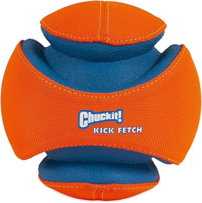 Chuckit! Kick Fetch Ball Small Ball - 5.5" Diametger (1 Pack) - Pack of 2