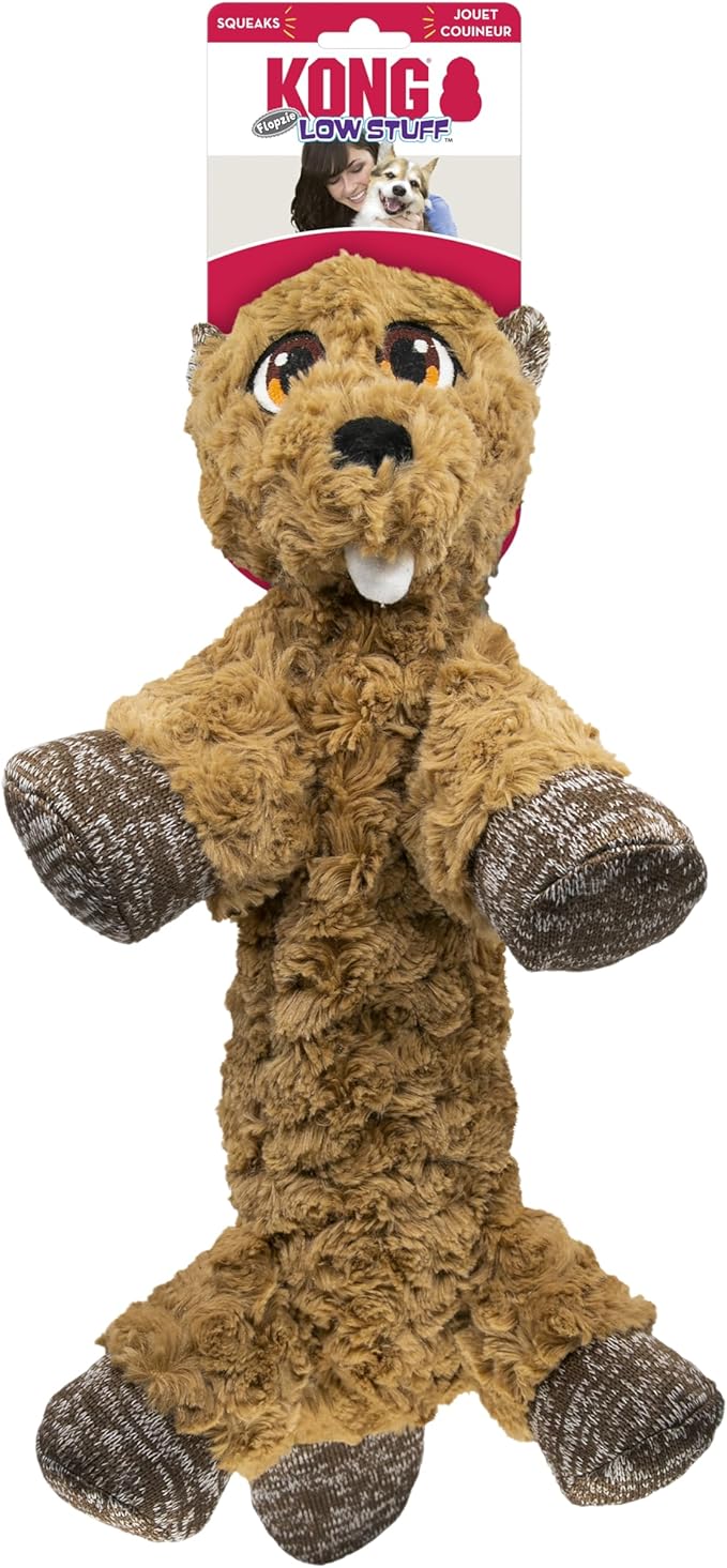 KONG Low Stuff Flopzie Beaver Md