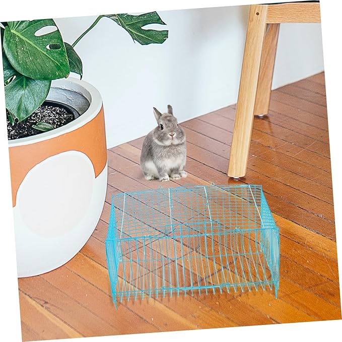 Abaodam Handheld Square Pillow Cage for Small Animals Birdcage for Parrots Rabbits Guinea Pigs Guinea Pig Cages Portable Travel Carrier Spacious Interior