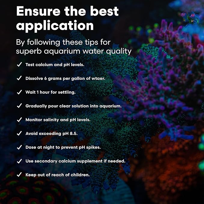 Brightwell Aquatics Kalk+2 – Premium Kalkwasser Powder Supplement with Calcium, Strontium, and Magnesium for Reef Aquariums, pH & Alkalinity Support, 100g