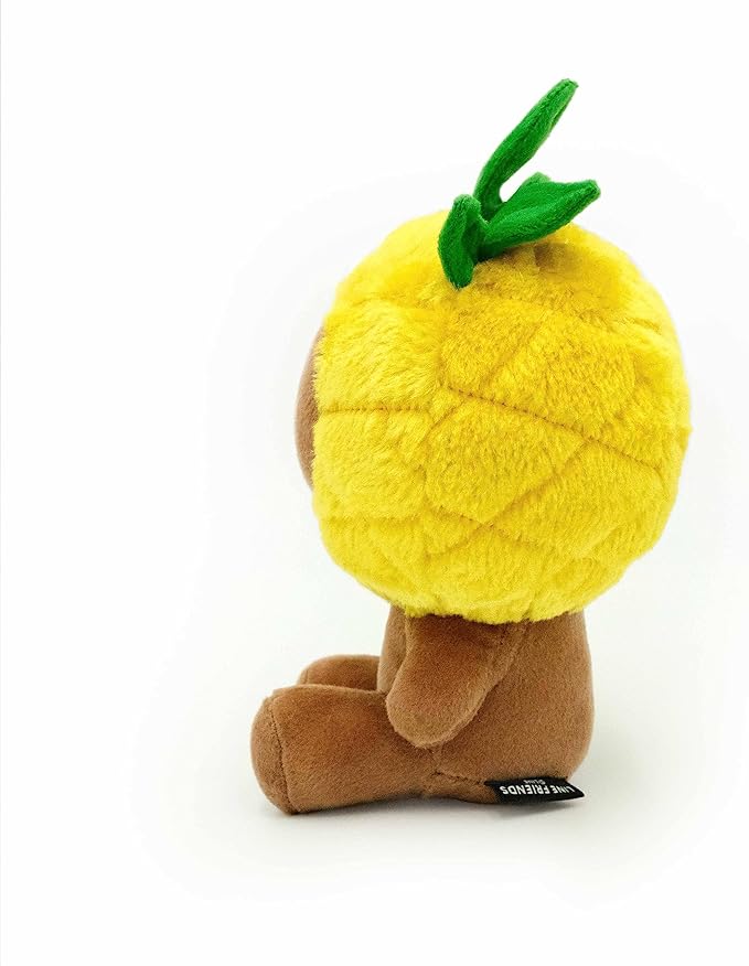 ZippyPaws LINE Friends Brown Plush - Pineapple Party