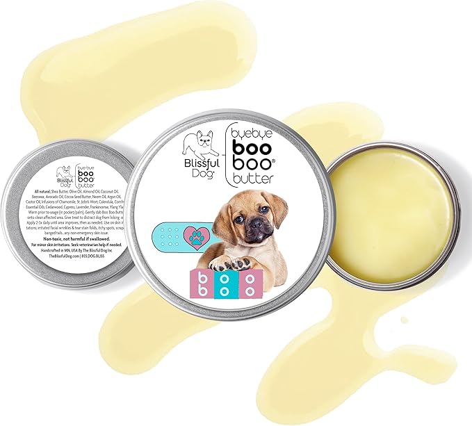 The Blissful Dog Puggle Boo Boo Butter, 4-Ounce