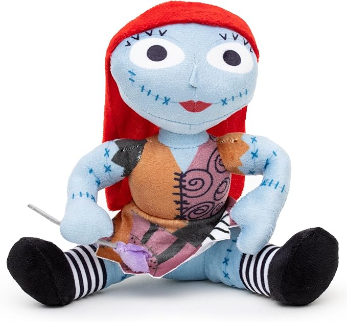 Buckle-Down Disney Dog Toy, The Nightmare Before Christmas Sally Sitting Pose Pet Toy, Plush