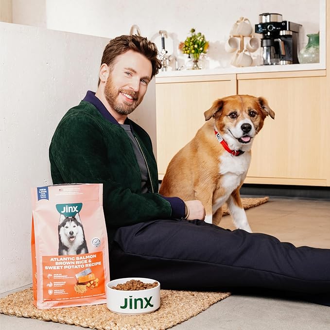 Jinx Premium Grain-Free Dry Dog Food, for All Lifestages - Real Chicken, Sweet Potato & Carrot Kibble with Superfoods for Immune Support & Probiotics for Digestive Support - No Fillers - 11.5lb