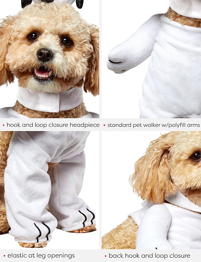 Peanuts: Snoopy Pet Costume for For Dogs or Cats by Rubies, XL