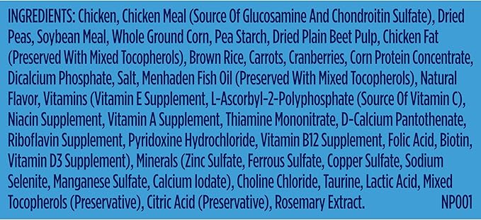 Nutrish Large Breed Real Chicken, Pea, Brown Rice & Carrot Recipe Whole Health Blend Dry Dog Food, 28 lb. Bag (Rachael Ray)