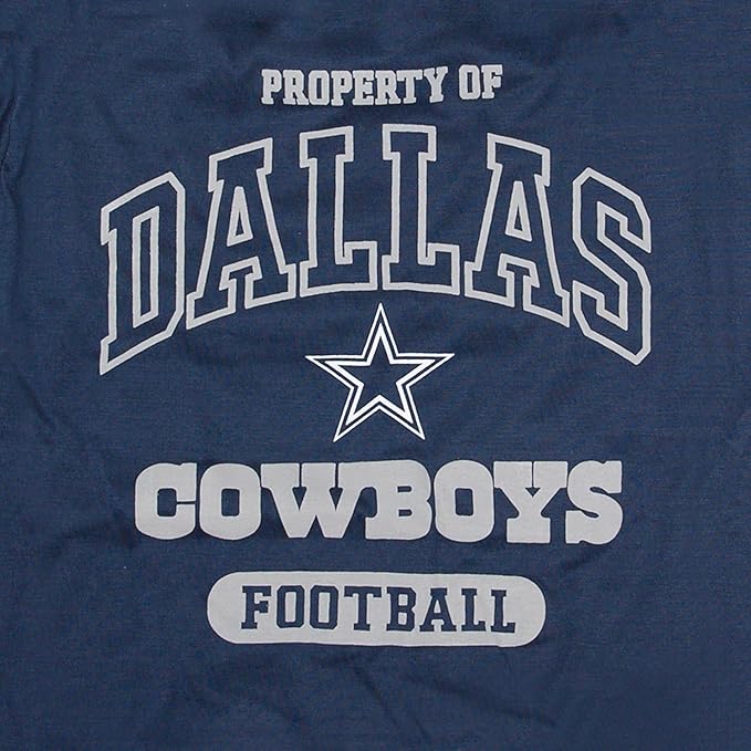 NFL Dallas Cowboys Dog T-Shirt for Pets, Size Large. Officially Licensed Pet Shirt with Team Logo, Soft Stretchable Comfort Fit Apparel for Dogs & Cats