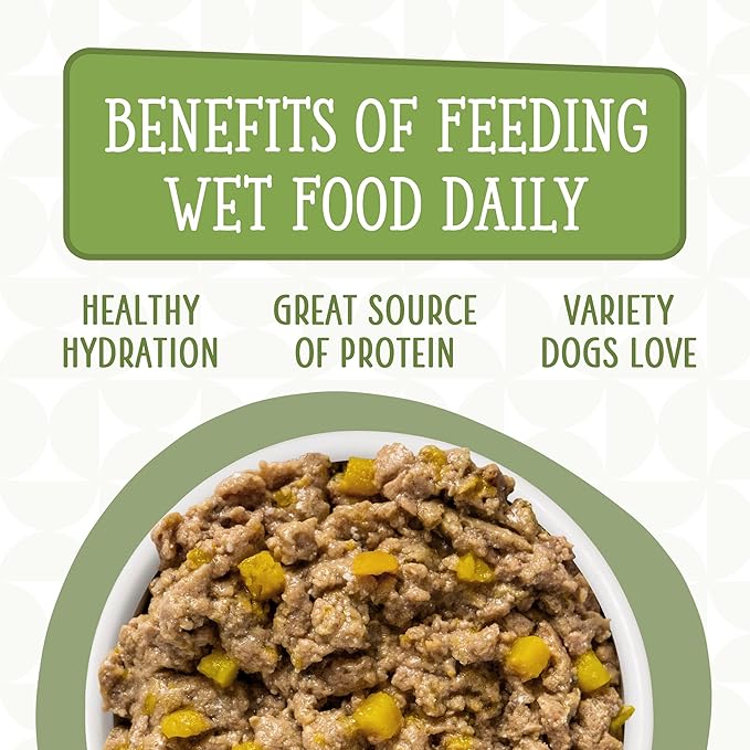 Weruva Dogs in the Kitchen, Lamburgini with Lamb & Pumpkin Au Jus Dog Food, 2.8oz Pouch (Pack of 12), Green